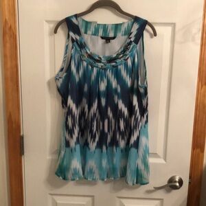Zac & Rachel sleeveless blouse, large